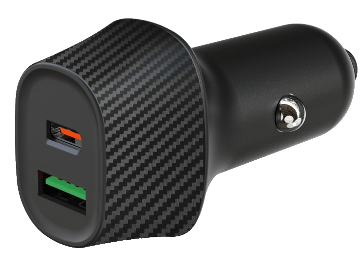 מטען רכב Mower 38W כולל כבל USB-C to USB-C - צבע שחור שנה אחריות ע"י היבואן הרשמי