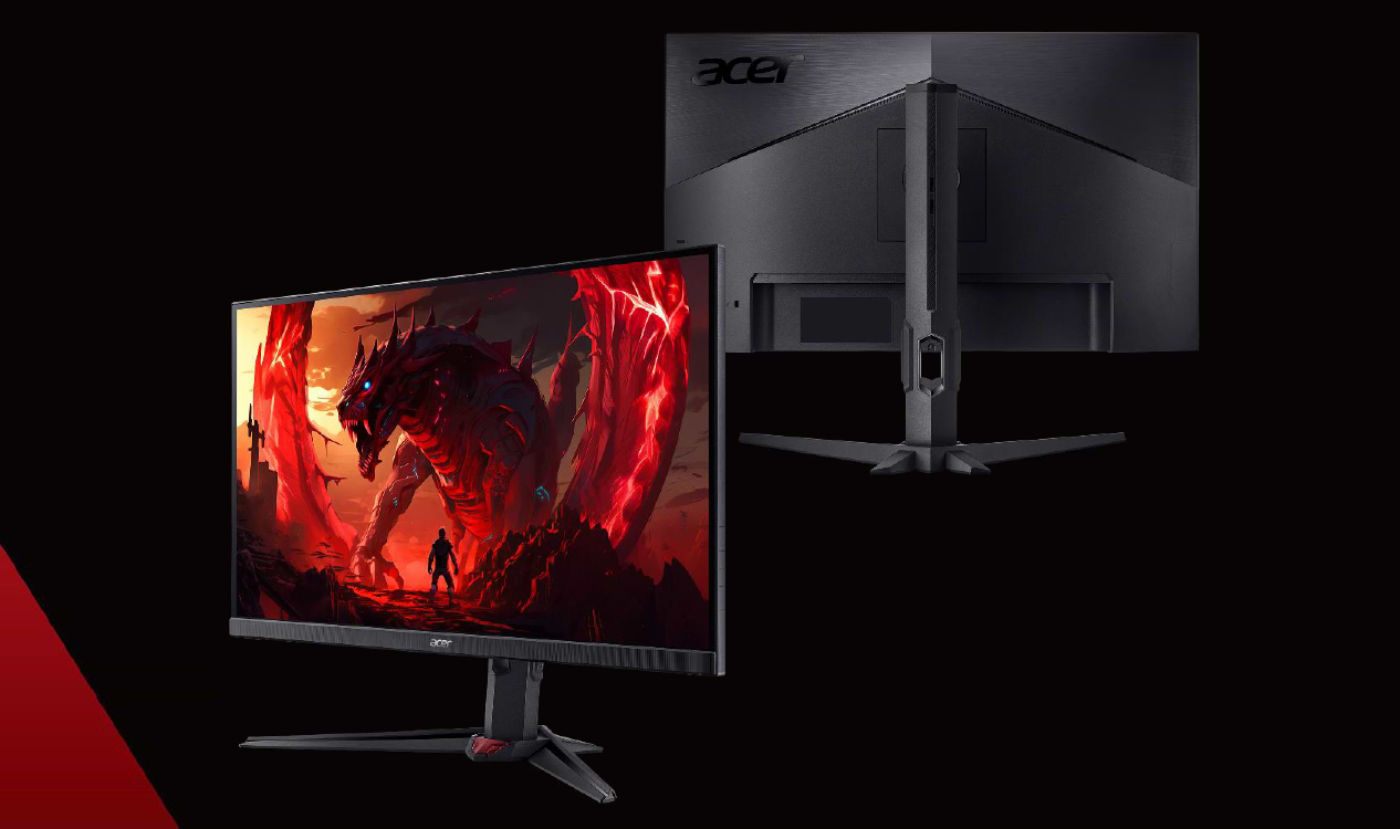 מסך מחשב גיימינג 27'' Acer Nitro XV270U F3 FreeSync Premium IPS WQHD 0.5ms 320Hz - צבע שחור שלוש שנות אחריות ע"י היבואן הרשמי