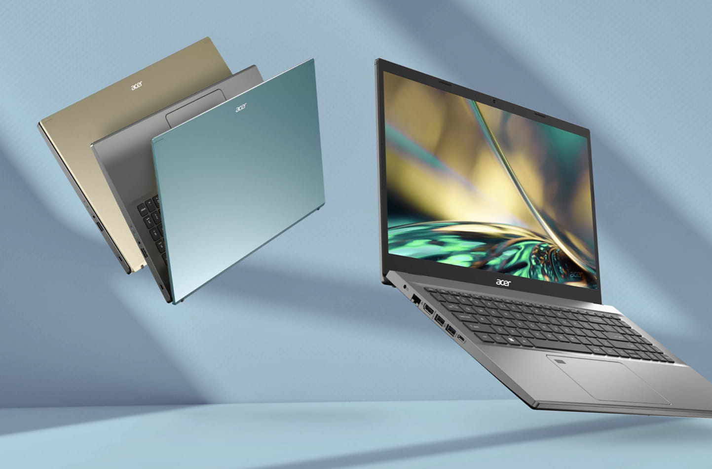 מחשב נייד Acer Aspire 5 A515-58M NX.KHEEC.004 - Core i5-1335U 512GB SSD 16GB RAM Windows 11 - צבע אפור פלדה שלוש שנות אחריות ע"י היבואן הרשמי
