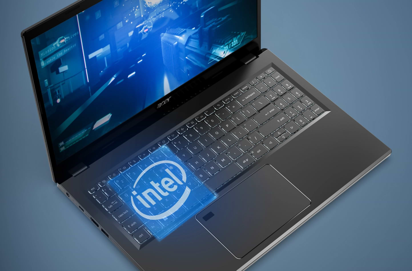 מחשב נייד Acer Aspire 5 A515-58M NX.KHEEC.004 - Core i5-1335U 512GB SSD 16GB RAM Windows 11 - צבע אפור פלדה שלוש שנות אחריות ע"י היבואן הרשמי