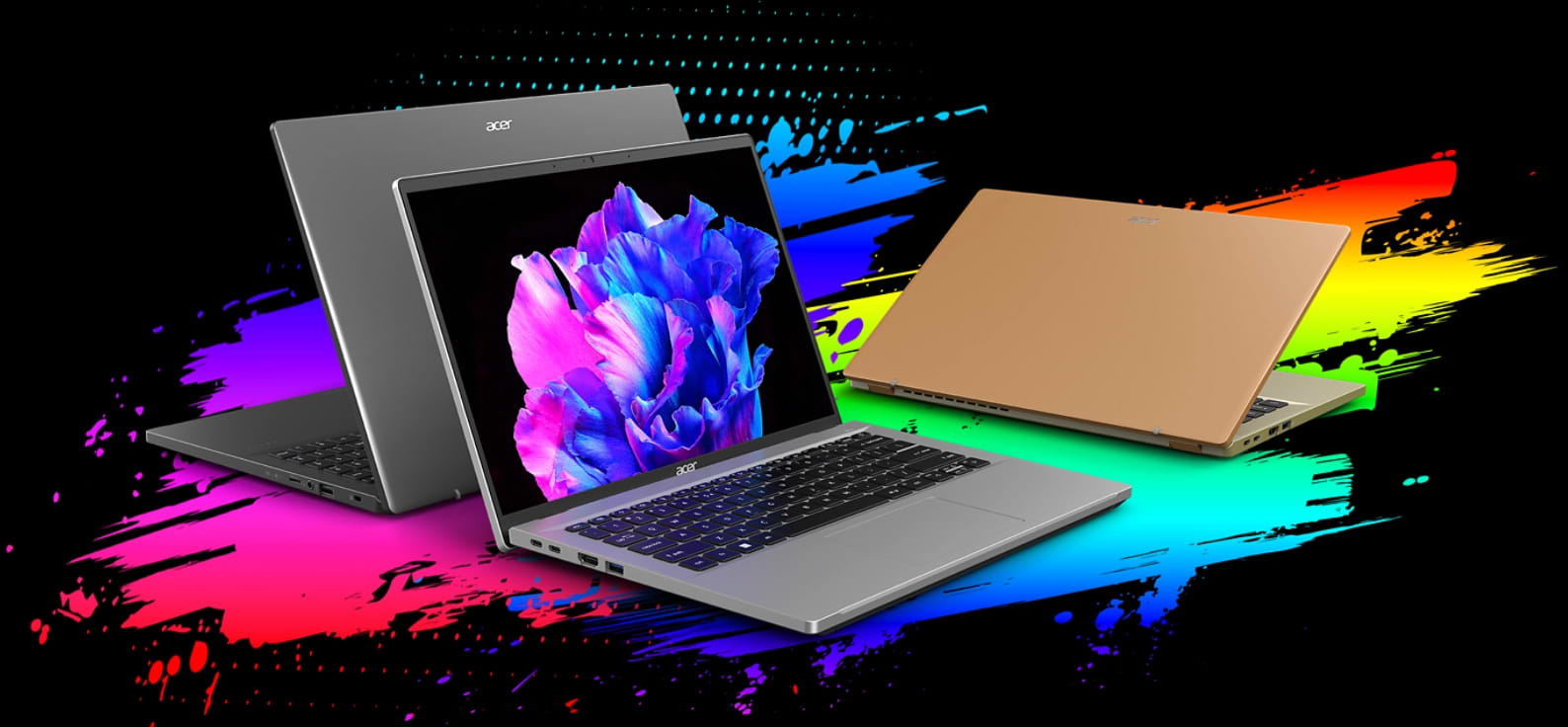 מחשב נייד עם מסך מגע Acer Swift Go SFG14-71T NX.KF5EC.002 - Core i7-13700H 1TB SSD 16GB RAM Windows 11 - צבע כסוף שלוש שנות אחריות ע"י היבואן הרשמי