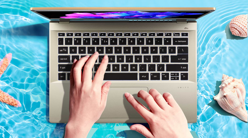 מחשב נייד עם מסך מגע Acer Swift Go SFG14-71T NX.KF5EC.002 - Core i7-13700H 1TB SSD 16GB RAM Windows 11 - צבע כסוף שלוש שנות אחריות ע"י היבואן הרשמי
