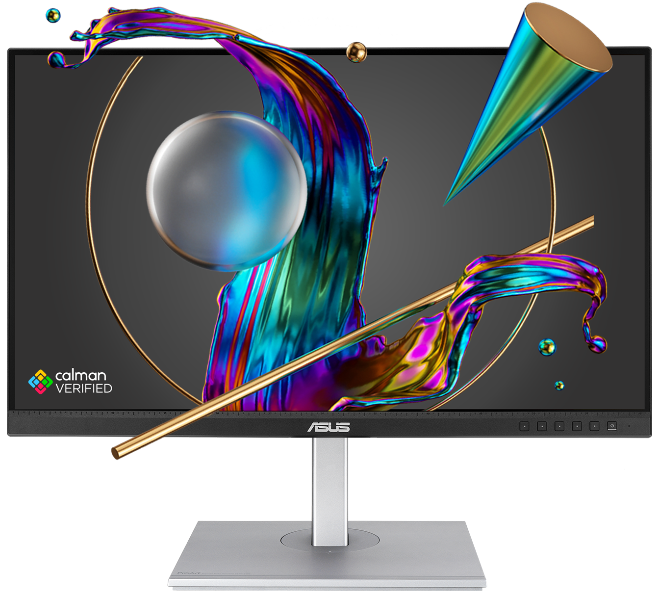 מסך מחשב מקצועי 27'' Asus ProArt PA279CV IPS 4K UHD HDR - צבע שחור שלוש שנות אחריות ע"י היבואן הרשמי