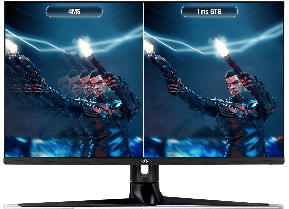 מסך מחשב גיימינג 32'' Asus ROG Strix XG32UQ G-Sync Fast IPS 4K UHD 1ms 160Hz - צבע שחור שלוש שנות אחריות ע"י היבואן הרשמי