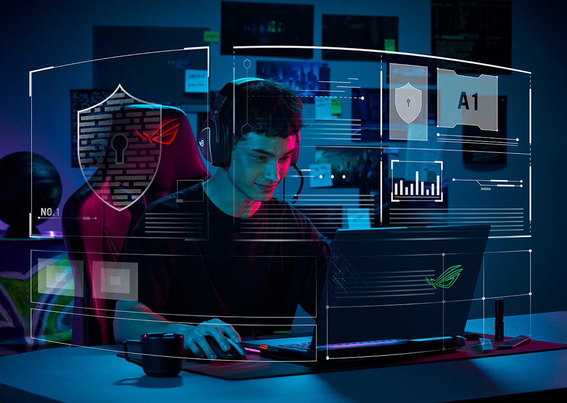 ראוטר גיימינג Asus ROG Rapture GT6 WiFi 6 שתי יחידות - צבע לבן שלוש שנות אחריות ע"י היבואן הרשמי