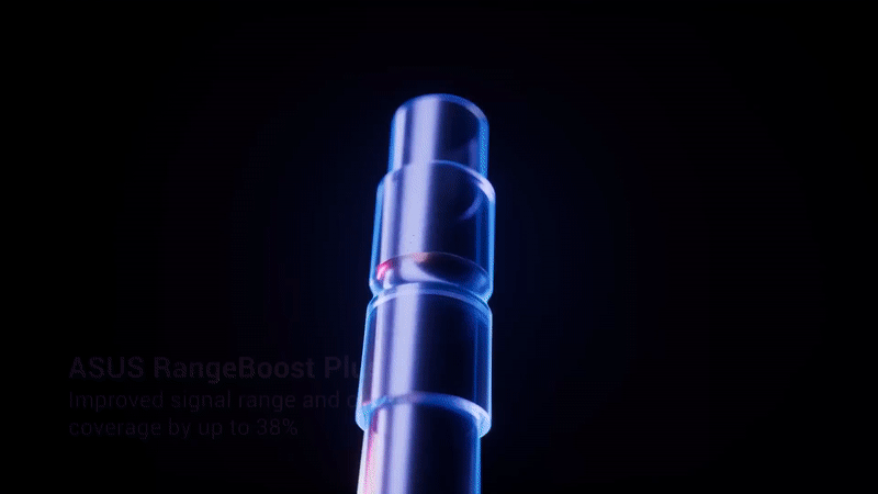 ראוטר גיימינג Asus ROG Rapture GT6 WiFi 6 שתי יחידות - צבע לבן שלוש שנות אחריות ע"י היבואן הרשמי
