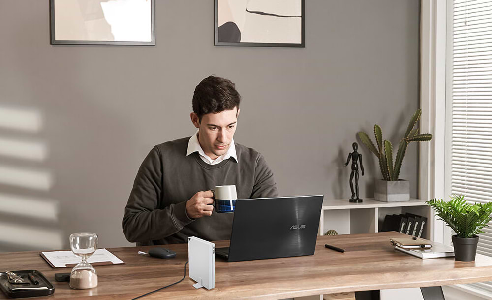 ראוטר אלחוטי Asus RT-AX57 Go AX3000 WiFi 6 - צבע לבן שלוש שנות אחריות ע"י היבואן הרשמי