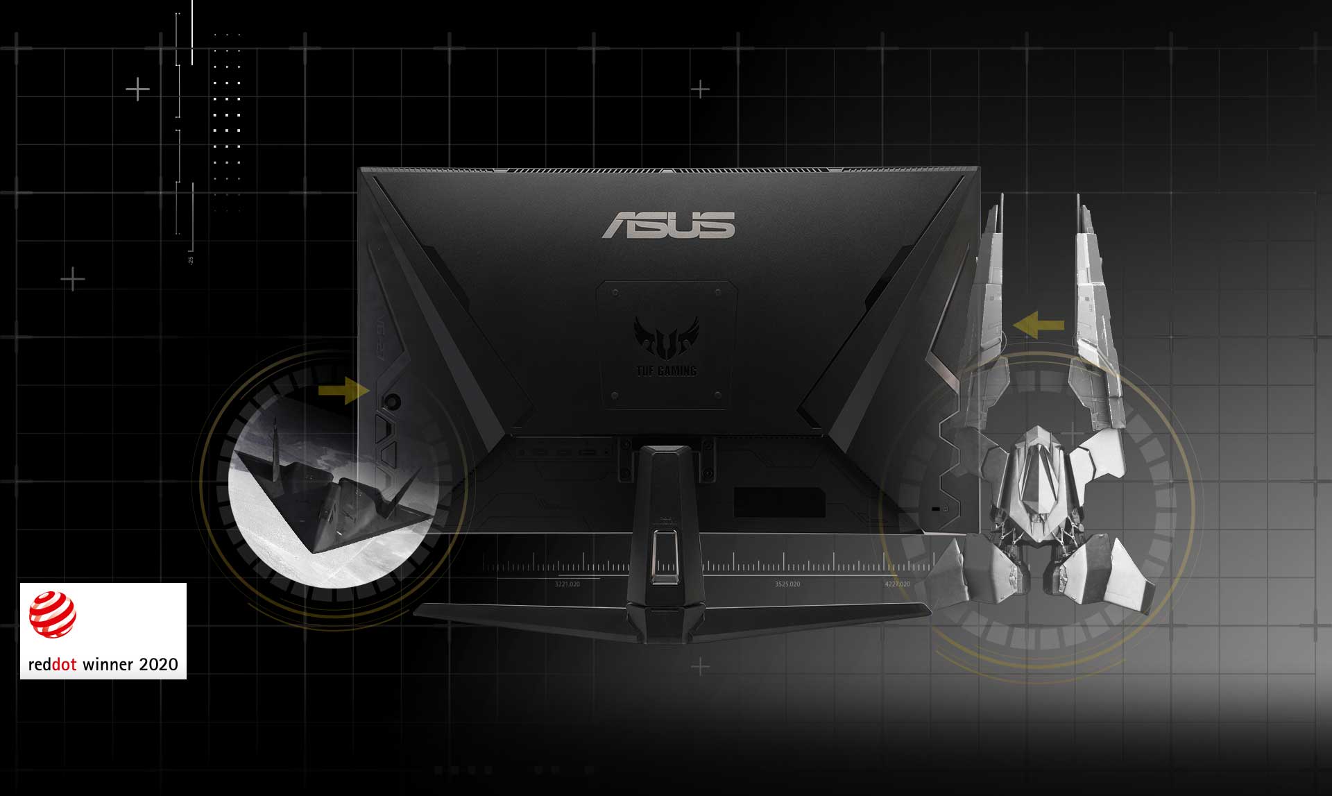 מסך מחשב גיימינג 27'' Asus TUF Gaming VG279Q1A FreeSync Premium IPS FHD 1ms 165Hz - צבע שחור שלוש שנות אחריות ע"י היבואן הרשמי