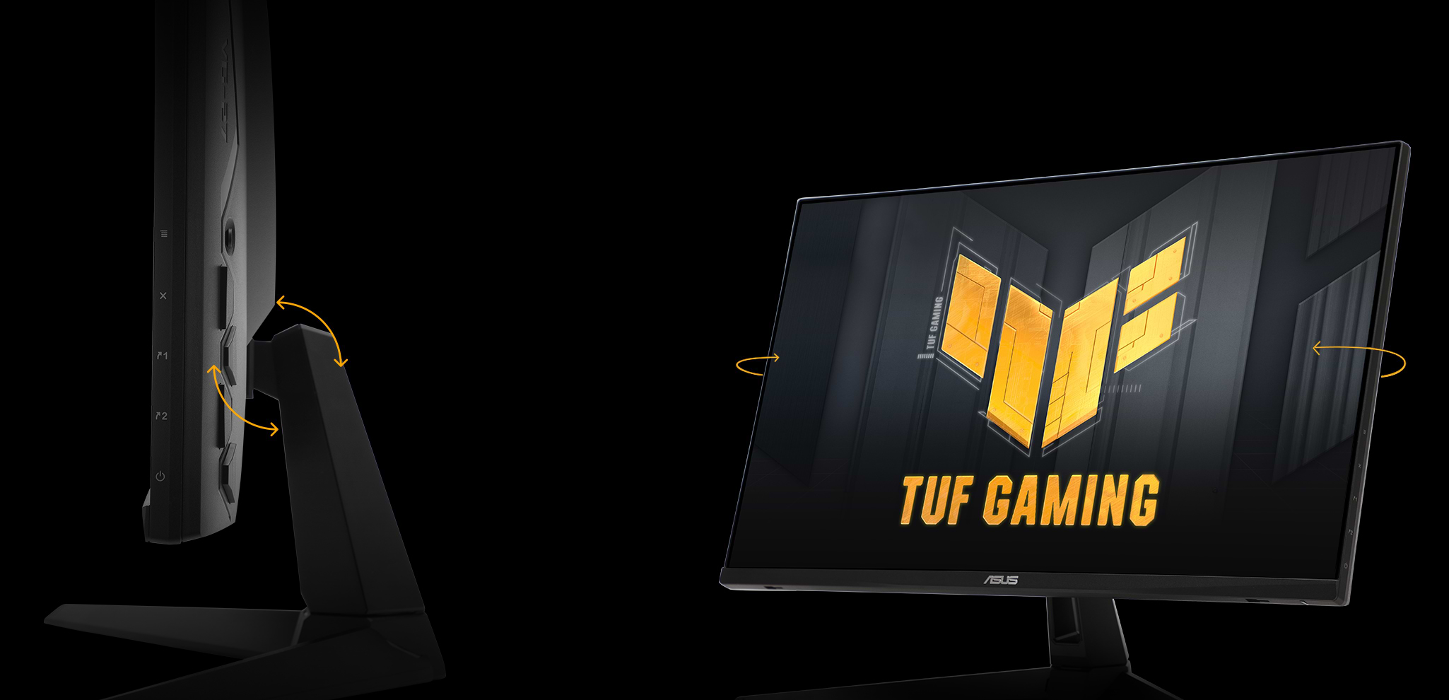מסך מחשב גיימינג 27'' Asus TUF Gaming VG27AQ3A G-Sync IPS WQHD 1ms 180Hz - צבע שחור שלוש שנות אחריות ע"י היבואן הרשמי