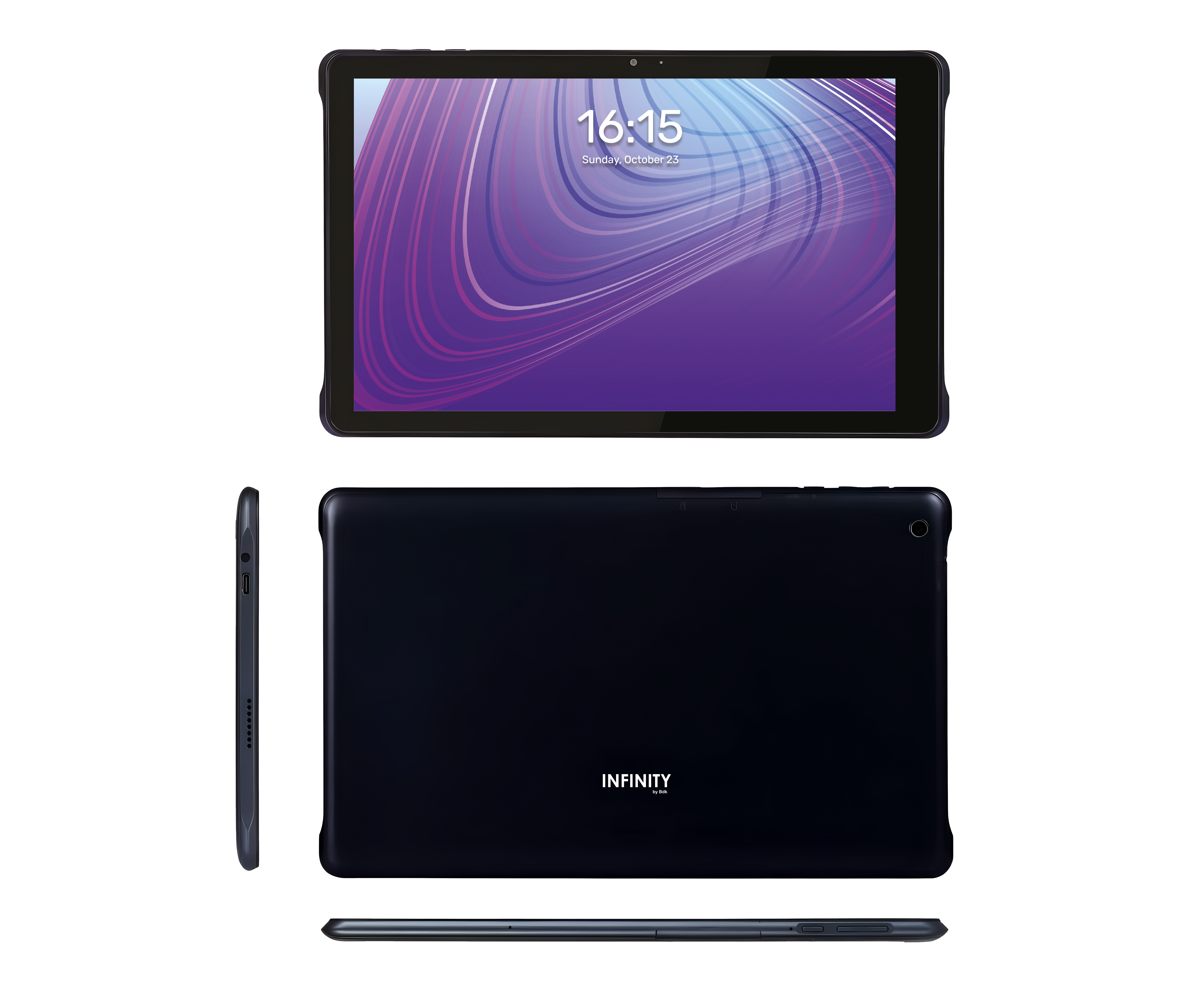 טאבלט 4G עם מודם סלולרי BDK Infinity 10.1" 64GB 4GB RAM - צבע שחור שנה אחריות ע"י היבואן הרשמי