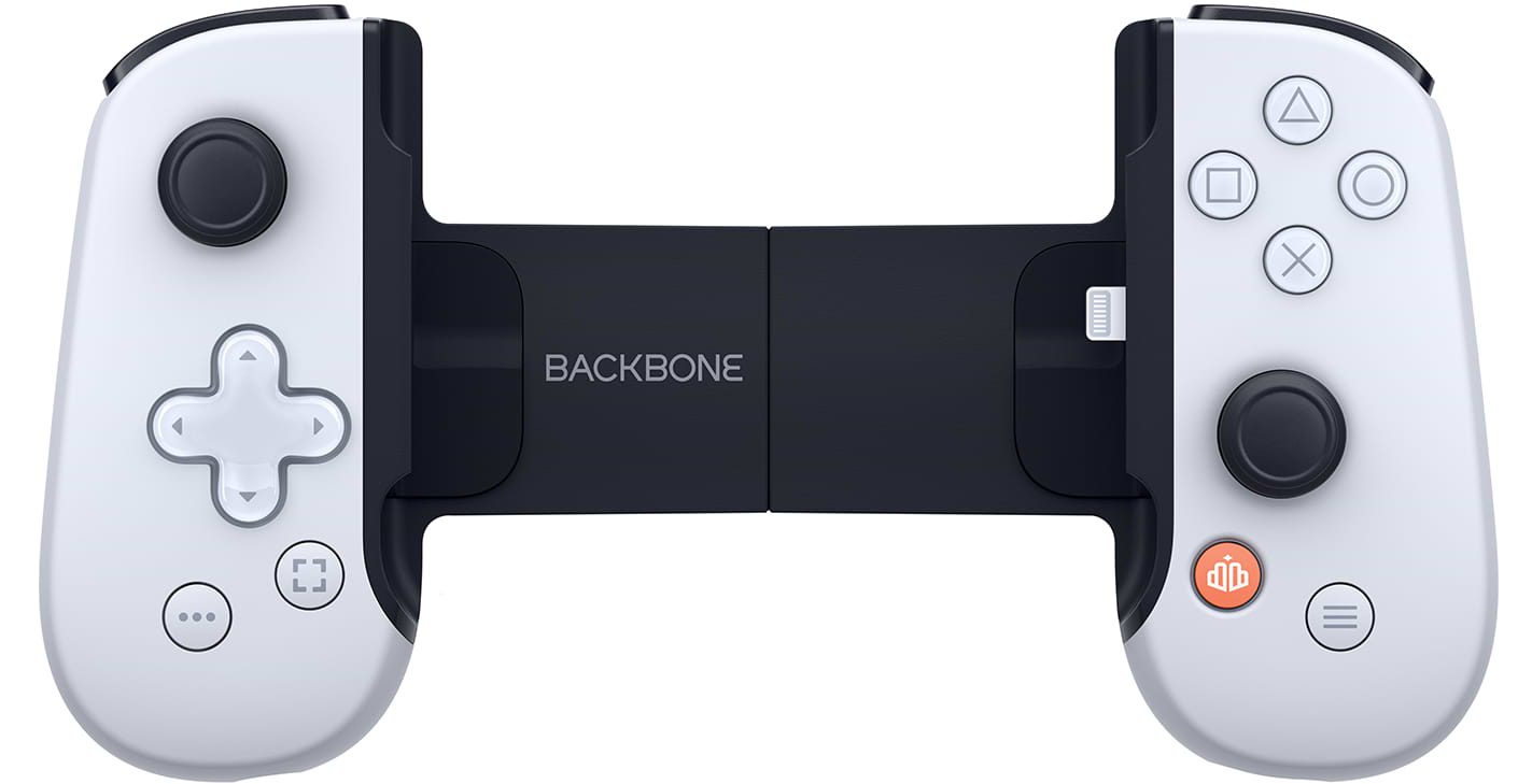 בקר משחק לאייפון Backbone One For iPhone PlayStation Edition - צבע לבן שנה אחריות על ידי היבואן הרשמי