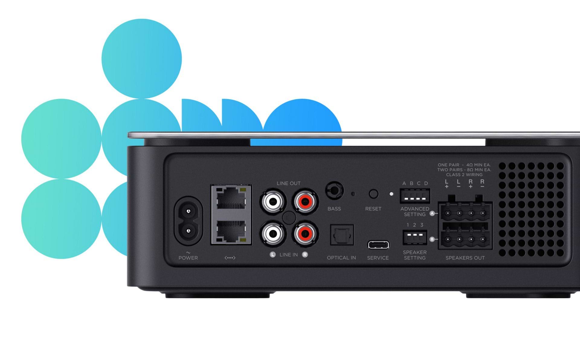 מגבר מוזיקה עם קישוריות WI-FI ובלוטות' Bose Music Amplifier - שנה אחריות ע"י היבואן הרשמי