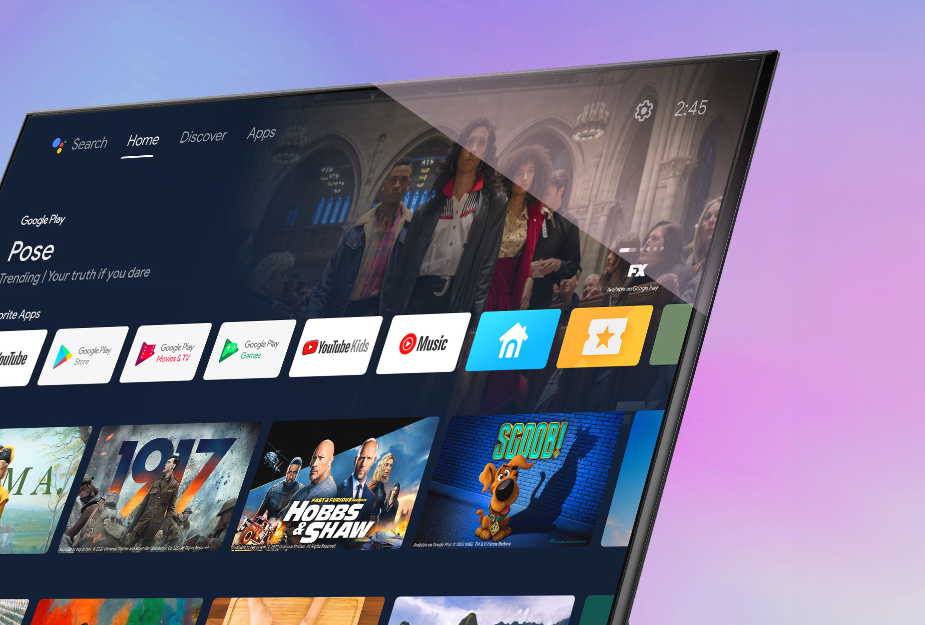 טלוויזיה חכמה CHiQ 43" U43G7P Pro Google TV 4K DLED UHD HDR10 - שנתיים אחריות ע"י אלקטרה היבואן הרשמי 