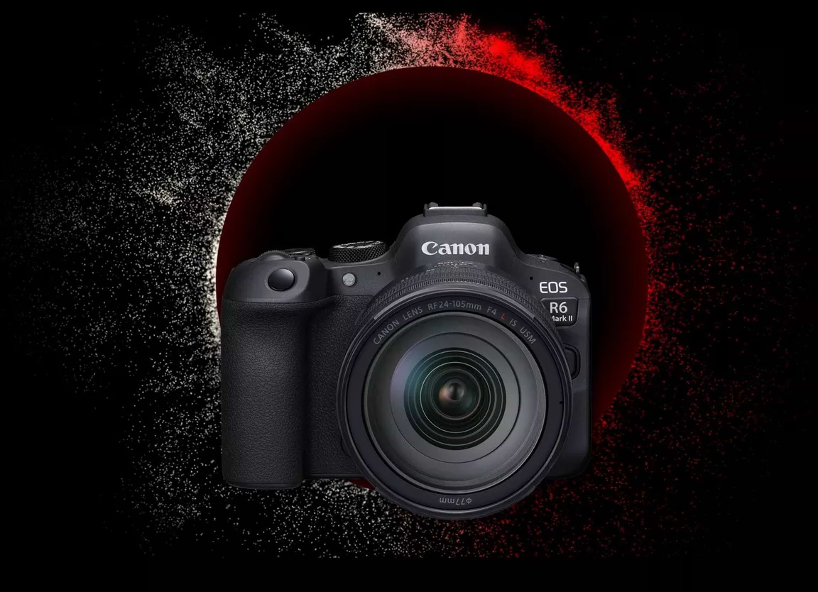 מצלמה דיגיטלית ללא מראה גוף בלבד Canon EOS R6 Mark II - צבע שחור שלוש שנות אחריות ע"י היבואן הרשמי
