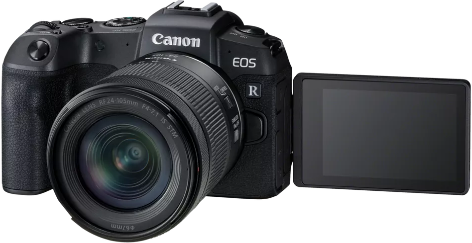 מצלמה דיגיטלית ללא מראה גוף בלבד Canon EOS RP - צבע שחור שלוש שנות אחריות ע"י היבואן הרשמי