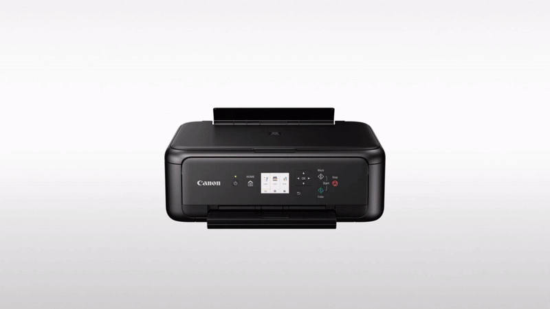 מדפסת אלחוטית 3 ב-1 Canon Pixma TS5150 - צבע שחור שנתיים אחריות ע"י היבואן הרשמי