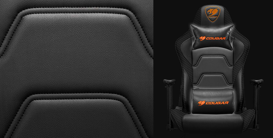 כיסא גיימינג ארגונומי Cougar Armor Elite Royal - צבע שחור שנה אחריות ע"י היבואן הרשמי