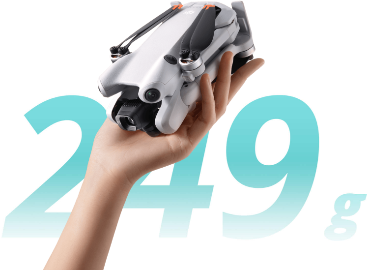 רחפן עם שלט חכם DJI Mini 4 Pro - צבע אפור שנה אחריות ע"י היבואן הרשמי