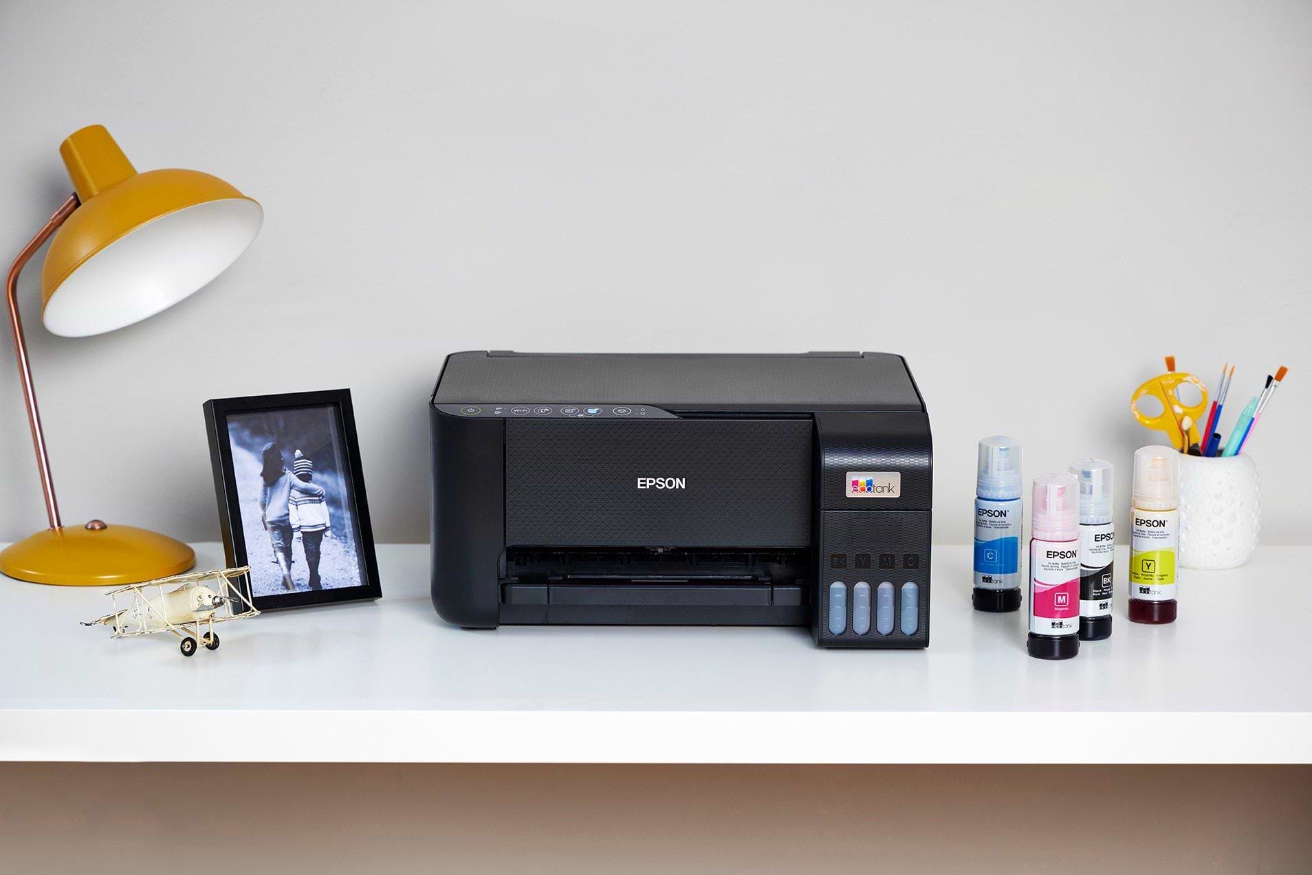 מדפסת אלחוטית 3 ב-1 Epson EcoTank L3250 Wi-Fi - צבע שחור שלוש שנות אחריות ע"י היבואן הרשמי