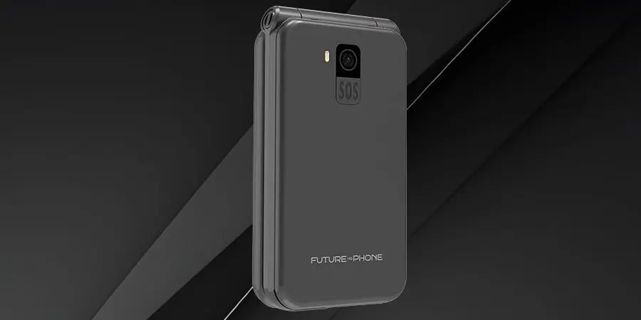 טלפון סלולרי מתקפל למבוגרים Future 4G Phone - צבע שחור שנה אחריות ע"י היבואן הרשמי