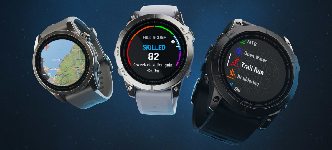 שעון ספורט חכם Garmin Epix Pro (Gen 2) Sapphire 42mm - צבע זהב בהיר שנתיים אחריות ע"י היבואן הרשמי