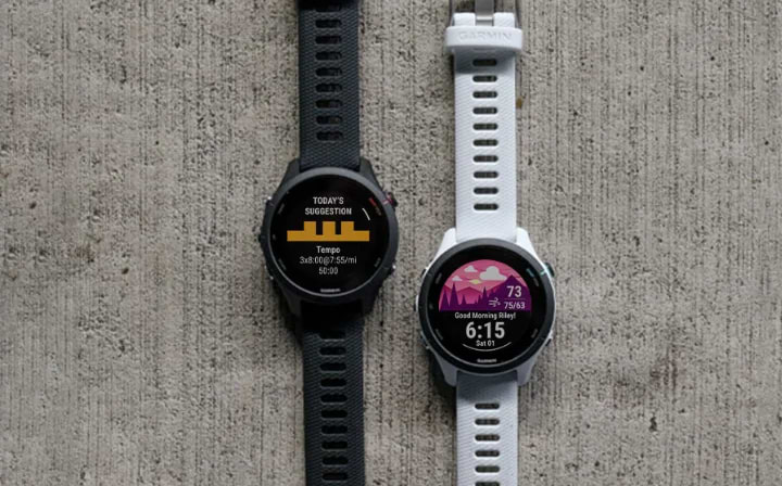 שעון ספורט חכם Garmin Forerunner 255S GPS 41mm - צבע ורוד שנתיים אחריות ע"י היבואן הרשמי