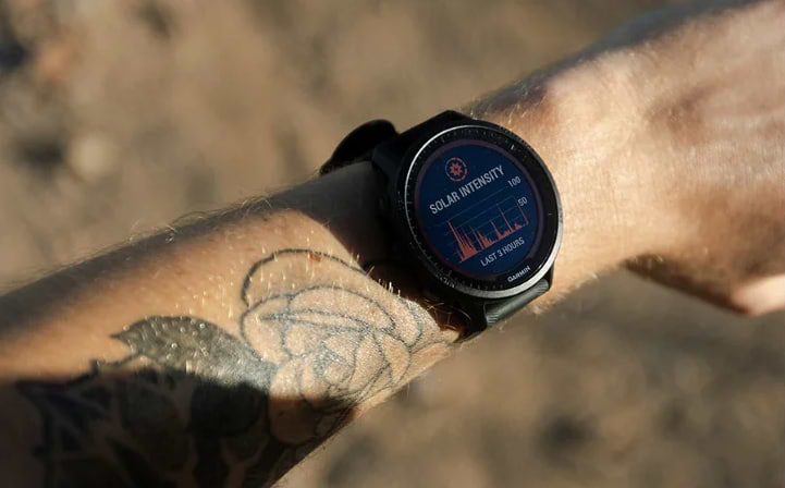 שעון ספורט חכם Garmin Forerunner 955 Solar 46.5mm GPS - צבע לבן שנתיים אחריות ע"י היבואן הרשמי