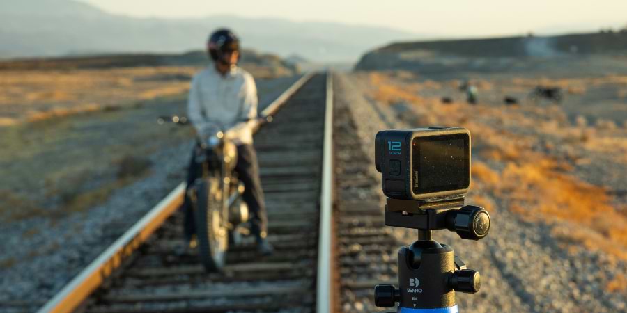 מצלמת אקסטרים GoPro Hero 12 Black - צבע שחור שנתיים אחריות ע"י היבואן הרשמי
