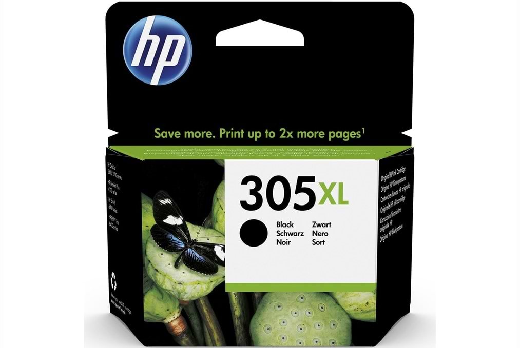 ראש דיו שחור HP 305XL/3YM62AE למדפסת דגם HP DeskJet 2710