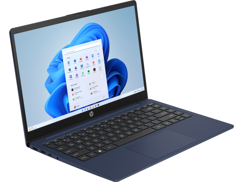 מחשב נייד HP Laptop 14-ep0010nj / 847D9EA - Core i7-1355U 512GB SSD 16GB RAM Windows 11 - צבע כחול שנות אחריות ע"י היבואן הרשמי