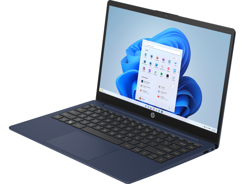 מחשב נייד HP Laptop 14-ep0010nj / 847D9EA - Core i7-1355U 512GB SSD 16GB RAM Windows 11 - צבע כחול שנות אחריות ע"י היבואן הרשמי