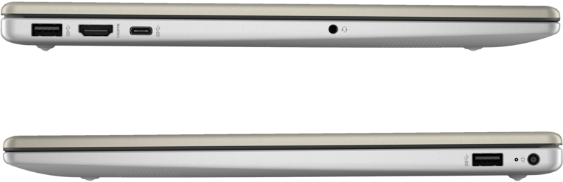 מחשב נייד HP Laptop 15-fd0006nj / 847F3EA - Core i5-1335U 512GB SSD 8GB RAM Windows 11 - צבע כסוף וזהב שלוש שנות אחריות ע"י היבואן הרשמי