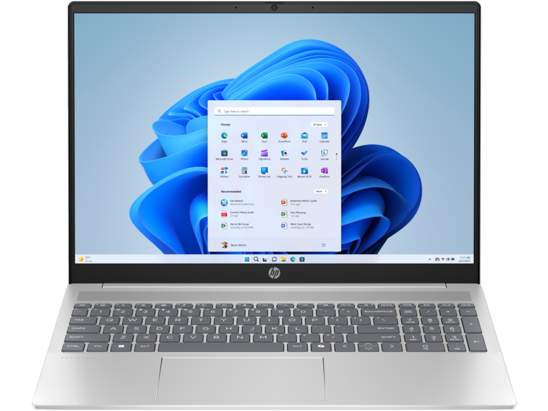 מחשב נייד HP Pavilion 16-af0008nj / A1SG7EA - Core Ultra 7 155U 1TB SSD 16GB RAM Windows 11 - צבע כסוף שלוש שנות אחריות ע"י היבואן הרשמי