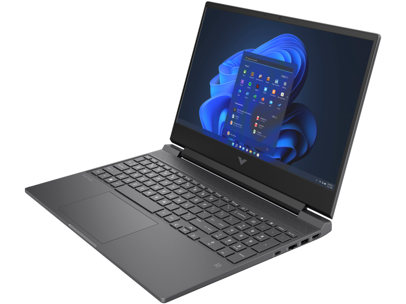 מחשב נייד HP Victus 15-fa0010nj / AL2Z5EA Core i5-12450H 512GB SSD 16GB RAM RTX 3050 Windows 11 - צבע שחור שלוש שנות אחריות ע"י היבואן הרשמי