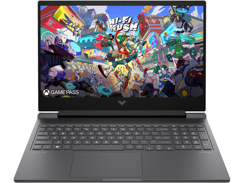 מחשב נייד גיימינג HP Victus 16-r1008nj / B7WT2EA - Core i7-14650HX RTX 4060 1TB SSD 32GB RAM Windows 11 - צבע שחור כרום שלוש שנות אחריות ע"י היבואן הרשמי