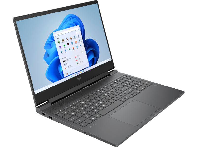 מחשב נייד גיימינג HP Victus 16-r0006nj / 800K2EA - Core i7-13700H RTX 4050 512GB SSD 16GB RAM Windows 11 - צבע שחור כרום שלוש שנות אחריות ע"י היבואן הרשמי