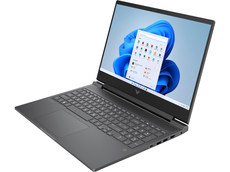 מחשב נייד גיימינג HP Victus 16-r0006nj / 800K2EA - Core i7-13700H RTX 4050 512GB SSD 16GB RAM Windows 11 - צבע שחור כרום שלוש שנות אחריות ע"י היבואן הרשמי