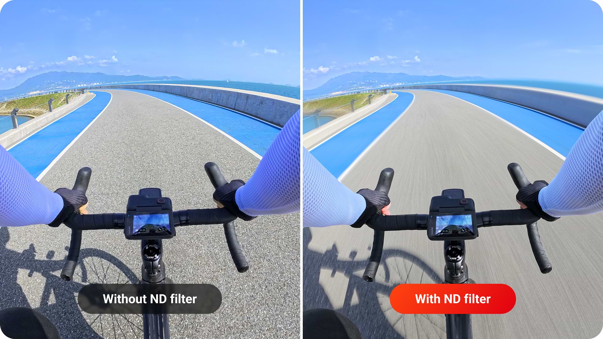 סט ארבעה פילטרי ND למצלמת Insta360 Ace Pro