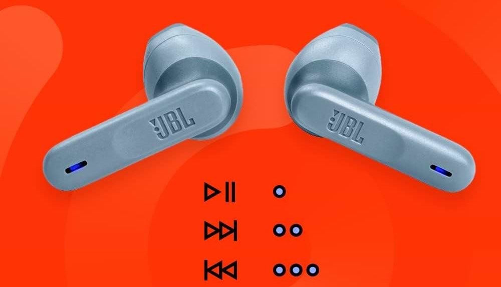 אוזניות אלחוטיות JBL Vibe 300TWS - צבע ורוד שנה אחריות ע"י היבואן הרשמי