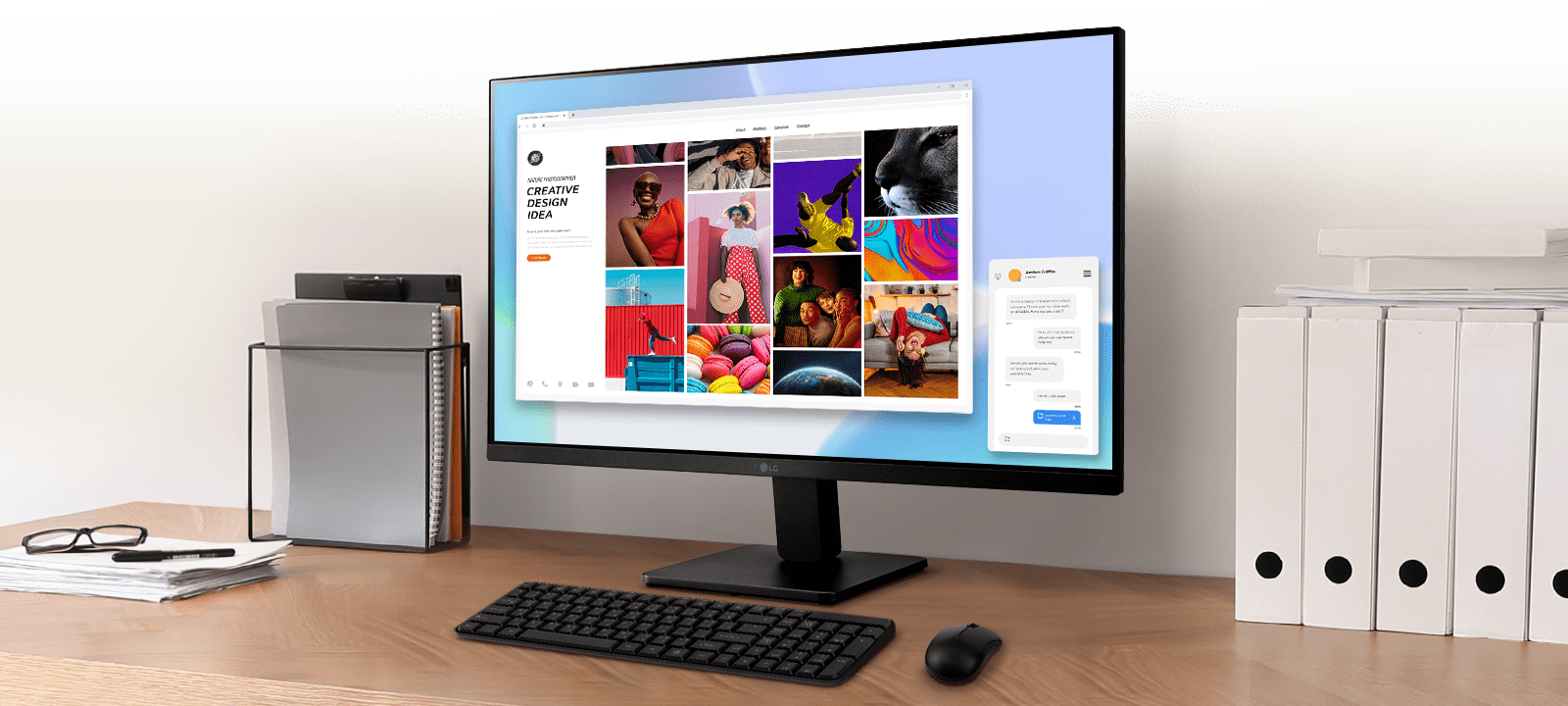 מסך מחשב 27'' LG 27MR400-B FreeSync IPS FHD 100Hz - צבע שחור שלוש שנות אחריות ע"י היבואן הרשמי