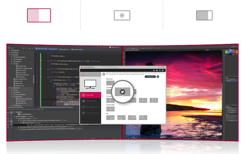 מסך מחשב קעור 37.5'' LG 38WP85CP-W FreeSync IPS QHD+ HDR10 75Hz - צבע לבן שלוש שנות אחריות ע"י היבואן הרשמי