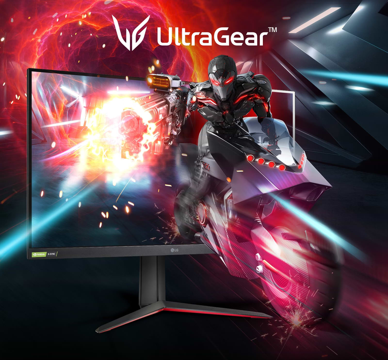 מסך מחשב גיימינג 31.5'' LG UltraGear 32GP750-B G-Sync IPS QHD 1ms 165Hz - צבע שחור שלוש שנות אחריות ע"י היבואן הרשמי