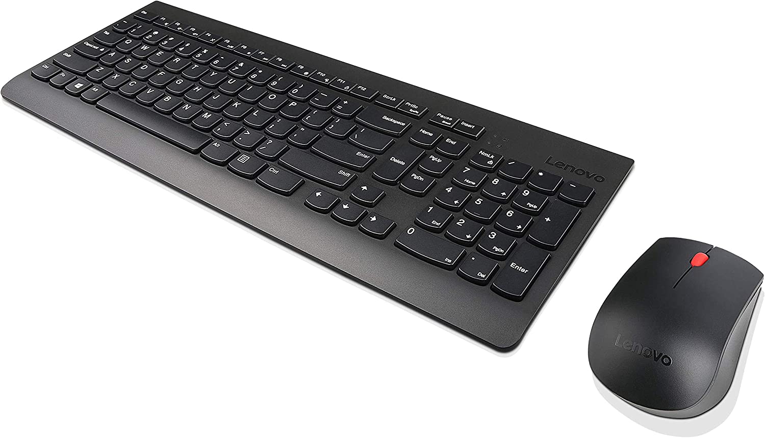 סט מקלדת ועכבר אלחוטיים עברית/אנגלית/רוסית Lenovo 510 - צבע שחור שנה אחריות ע"י היבואן הרשמי