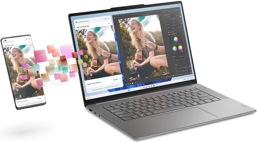 מחשב נייד עם מסך מגע Lenovo Yoga Slim 7 15ILL9