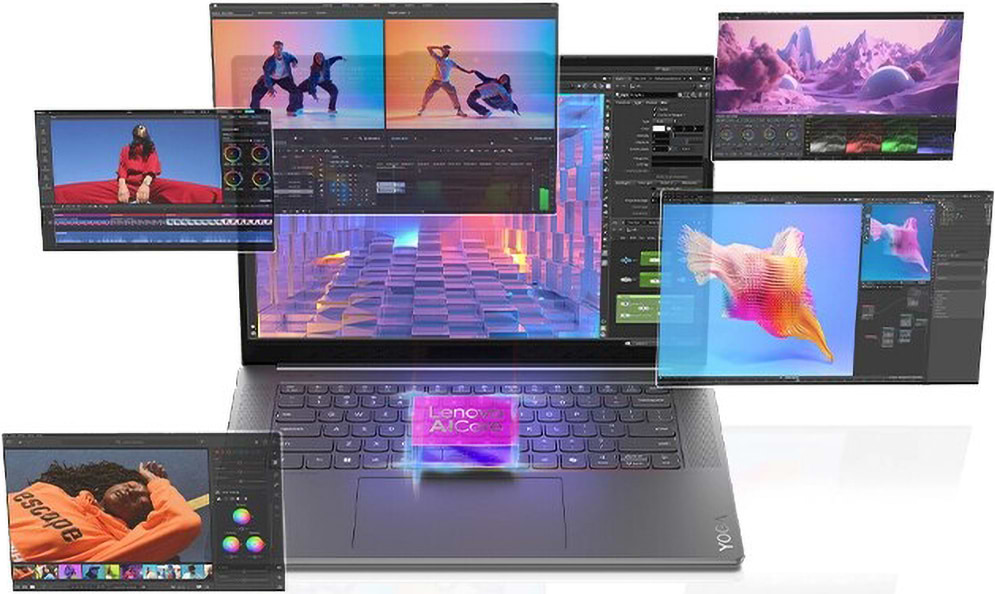 מחשב נייד עם מסך מגע Lenovo Yoga Slim 7 15ILL9