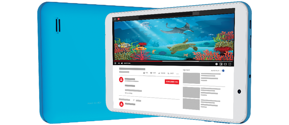 טאבלט 8'' Mediacom SmartPad Iyo 8 32GB 2GB RAM - צבע כחול שנה אחריות ע"י היבואן הרשמי