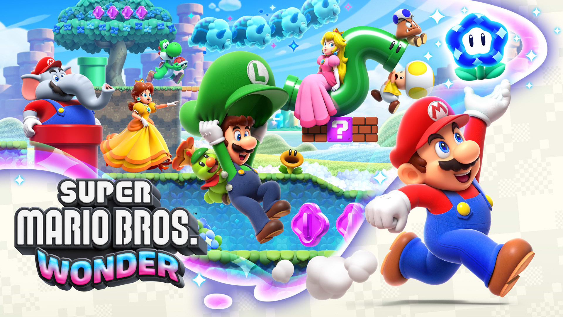 משחק Super Mario Bros. Wonder לקונסולת Nintendo Switch
