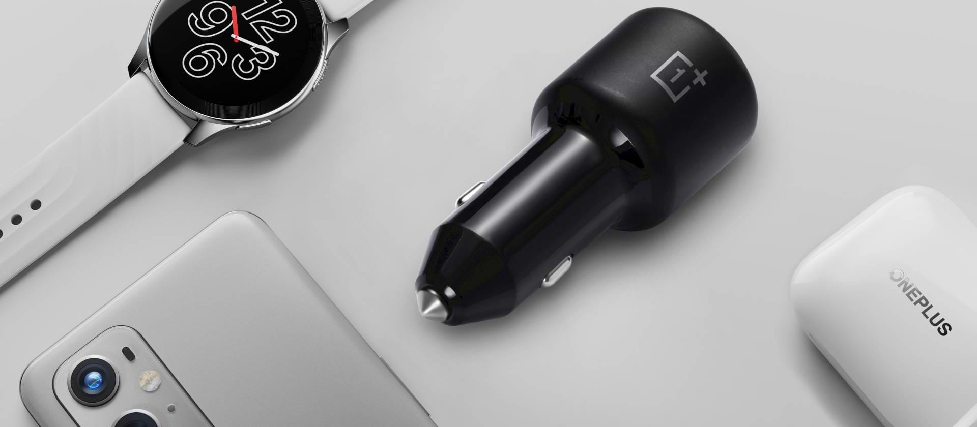 מטען לרכב OnePlus SuperVOOC 80W - צבע שחור שנה אחריות ע''י היבואן הרשמי