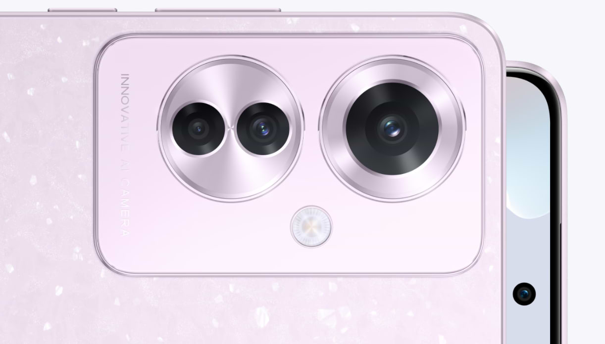 סמארטפון Oppo Reno 11F 5G 256GB 8GB RAM CPH2603 - צבע ירוק דקל שנתיים אחריות ע"י היבואן הרשמי