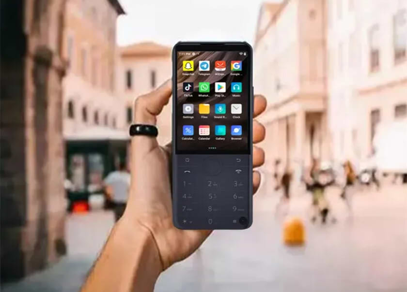 טלפון סלולרי כשר עם מסך מגע Qin F22 Pro 64GB 4GB RAM